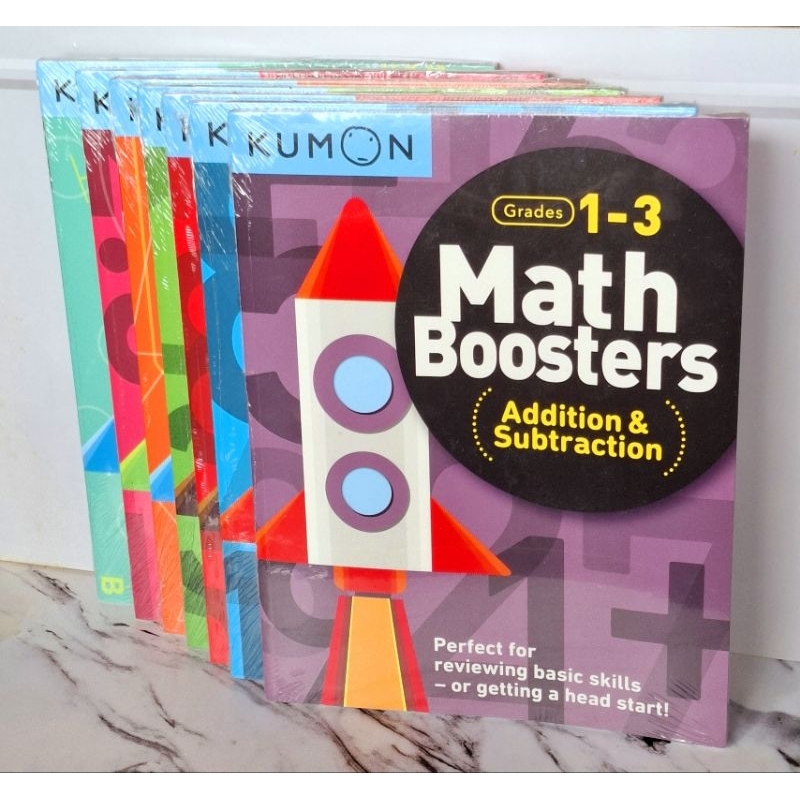 Jual Modul Kumon Boosters matematika kelas 1 2 3 4 5 6 | Shopee Indonesia
