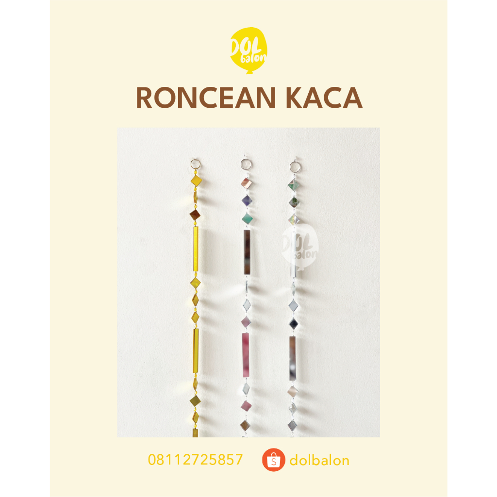 Jual Roncean Kaca Hiasan Dekorasi Pernikahan Wedding | Shopee Indonesia