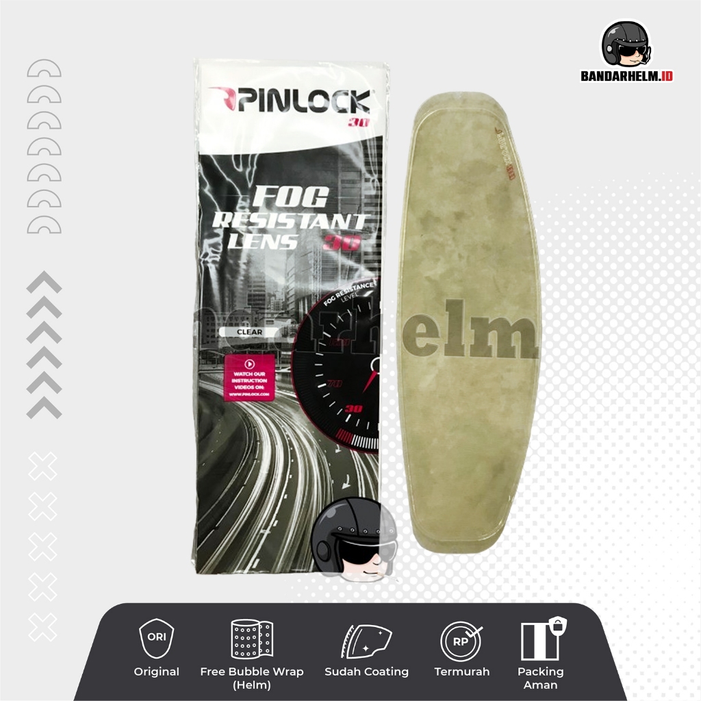 Jual Pinlock 30 fog resistant anti embun ORIGINAL | Shopee Indonesia