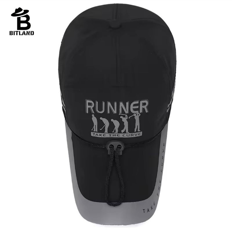 Jual BITLAND Topi Cap RUNNER Take The Curve Topi Baseball Pria Wanita ...