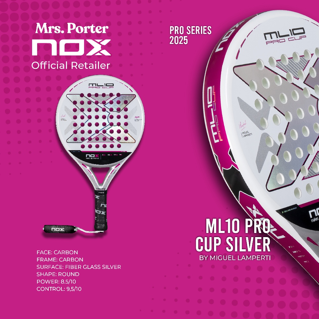 Nox ML10 Pro Cup Rough Surface 2025 | La Pala de Miguel Lamperti – NOX
