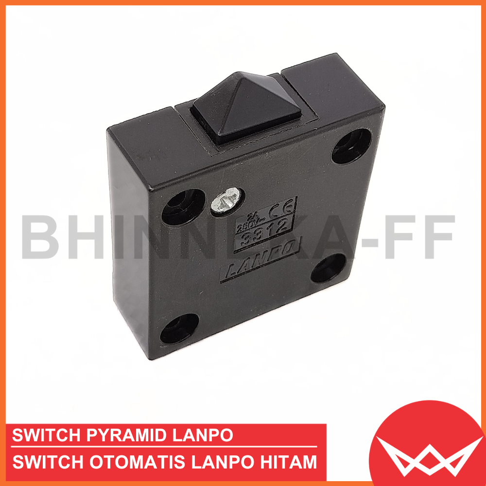 Jual Saklar Piramid LANPO / Pyramid Switch Sliding Door / Saklar Lampu ...