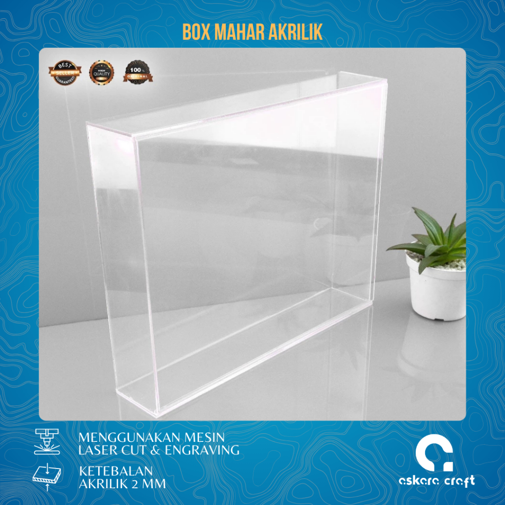 Jual Frame Mahar Akrilik Custom Akrilik Box Sliding / Kotak Mahar ...