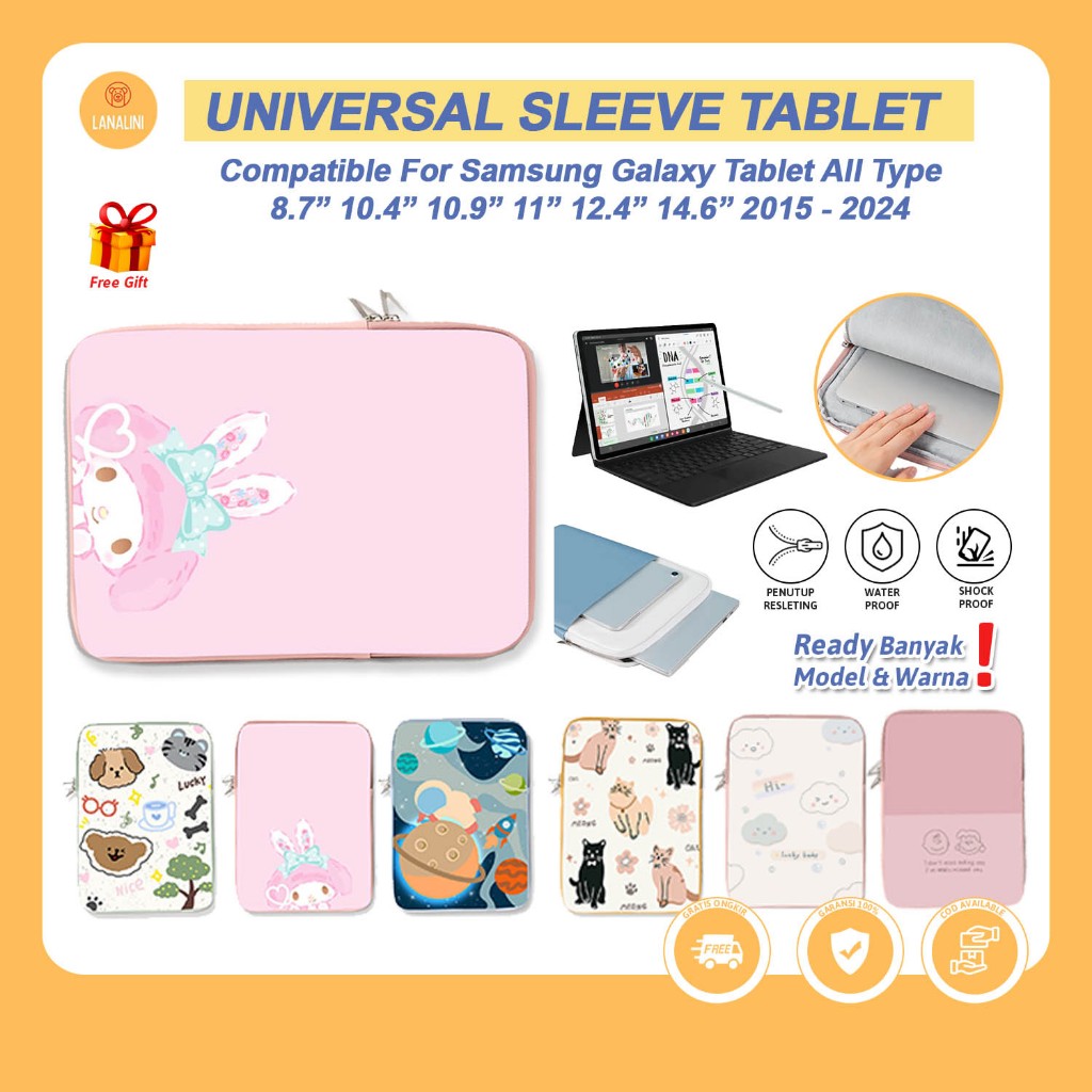 Jual Tas Tablet Waterproof Sleeve Bag Case Samsung Galaxy Tab A11 S11 ...