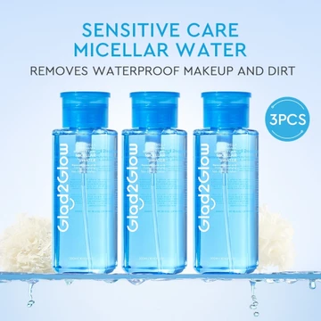 Micellar Water Glad2Glow Cherry Blossom Micellar Water Makeup Remover Pembersih Make Up