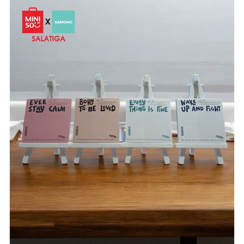 Jual MINIS0 Diaries - Easel Note Pad ( Buku Catatan ) | Shopee Indonesia