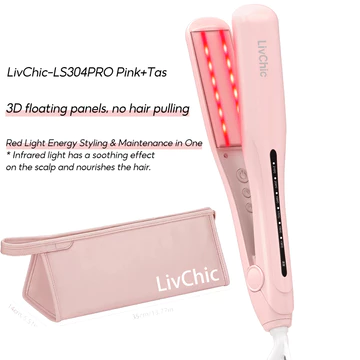 LivChic Official LS304 3IN1 Catokan Rambut 65W Daya 2 Meter 360° Sudut Belok Jauh 3IN1