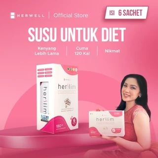 Herwell Herslim - Isi 6 Porsi Meal Replacement