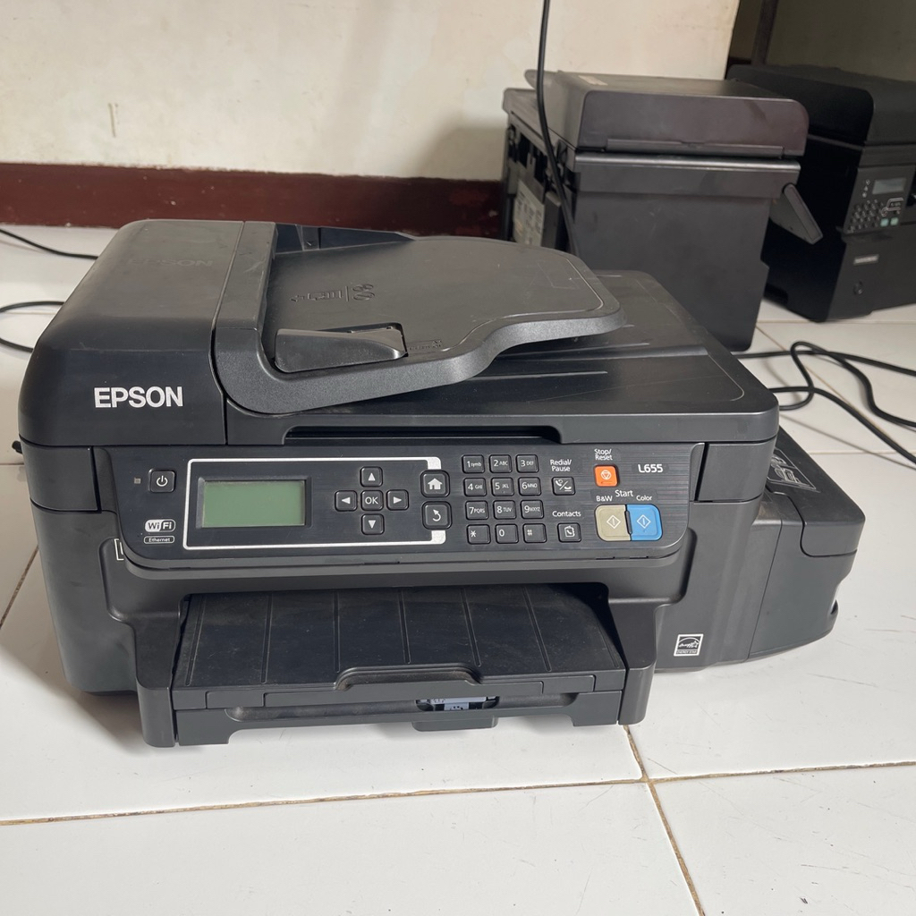 Jual Printer Epson L655 mati total borang original bukan bekas servis ...