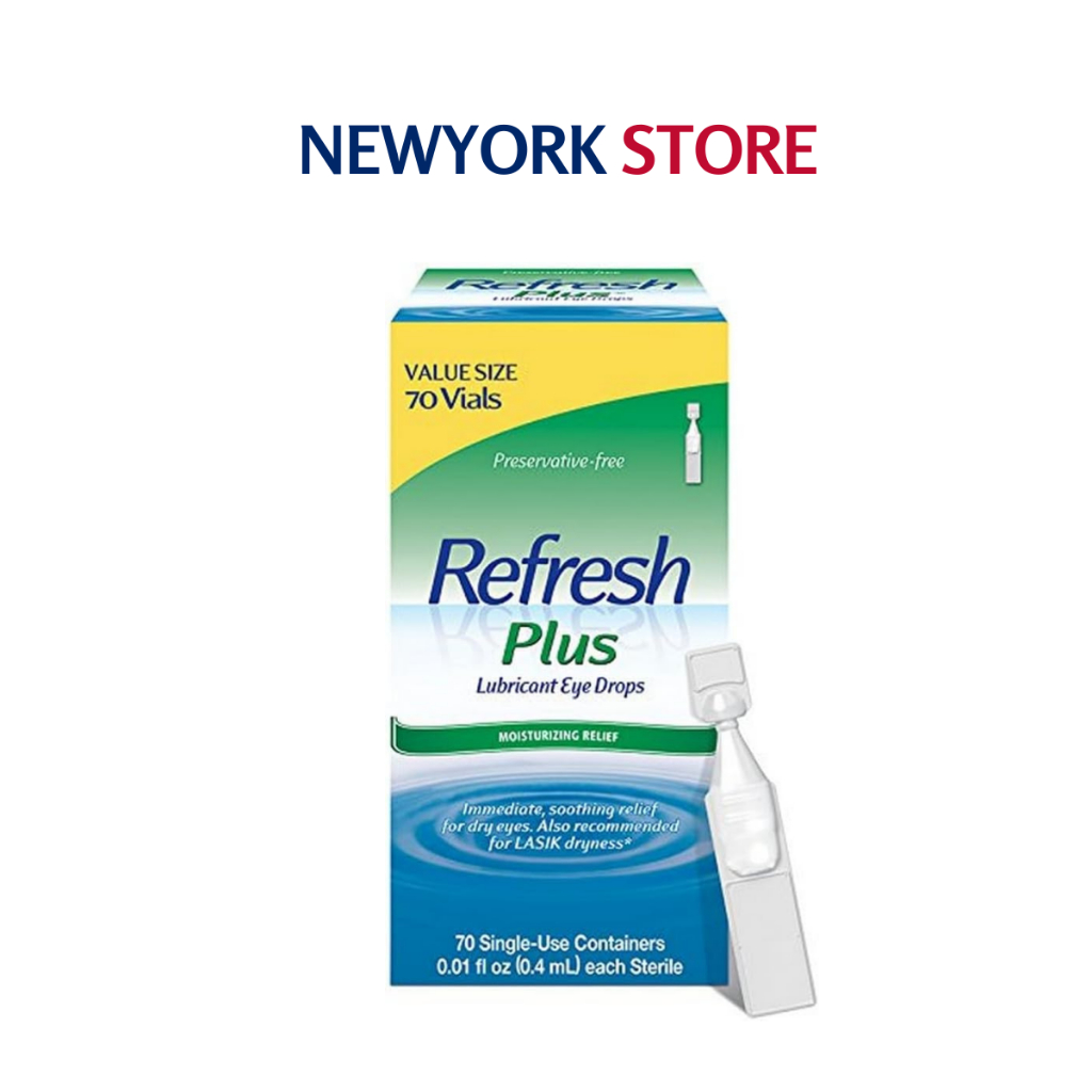 Jual Refresh Plus Eye Drops Original Strength 70 Vials – Tetes Mata ...