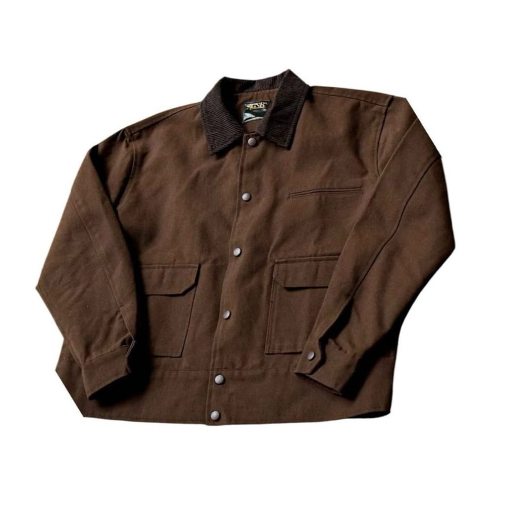 Jual Signore marsotto work canvas jacket | Shopee Indonesia