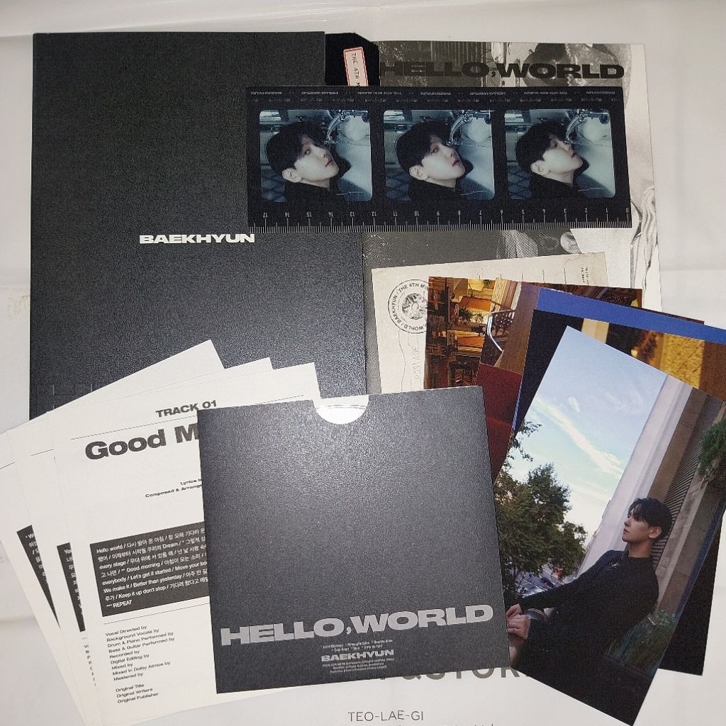 Jual album fullset exo baekhyun bambi hello world folder | Shopee Indonesia