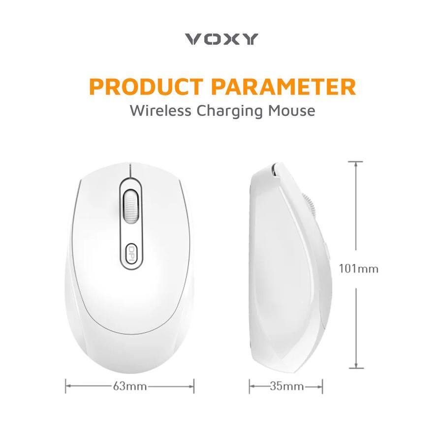 Jual Mouse Wireless VOXY W800 Pop Design Office Mouse Ergonomis ...