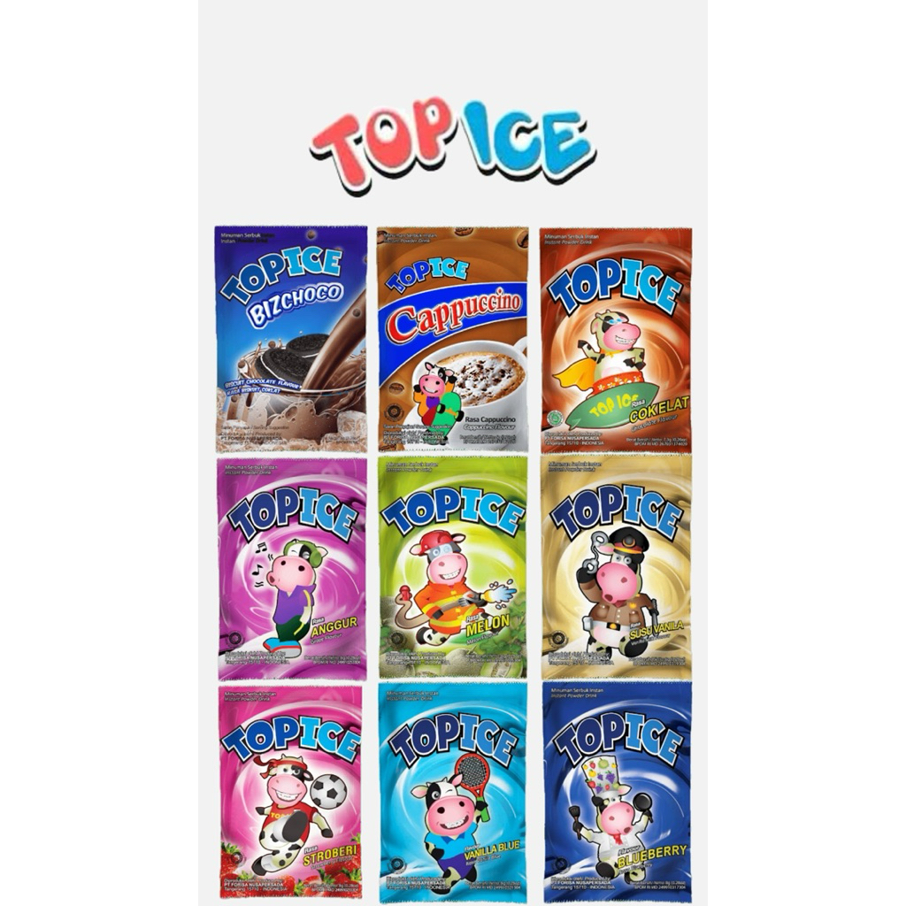 Jual TOP ICE RENCENG ANEKA RASA ISI 10 PCS | Shopee Indonesia