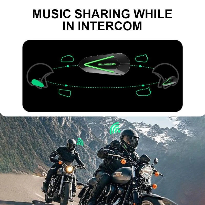 Jual INTERCOM BLAISE V2 INTERCOM MUSIC SHARING SAMBIL NGOBROL INTERKOM ...