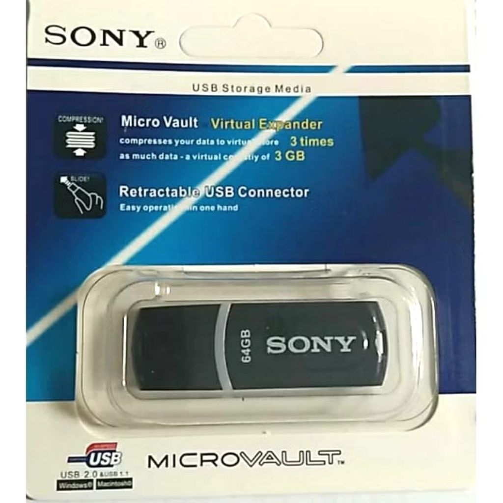 Jual Flashdisk SONY 32GB Micro Vault USB 2.0 HIGH SPEED DATA TRANSFER ...