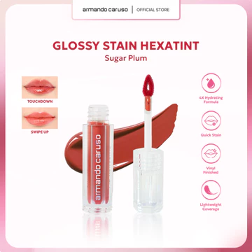 Armando Caruso Glossy Stain Hexa Tint Lip Tint