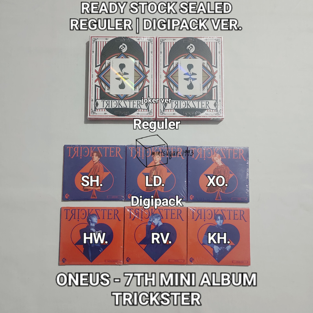 ONEUS TRICKSTER 7° Mini Album Versione Digipack (RV) – Poster Incluso + Tracking, Sigillato