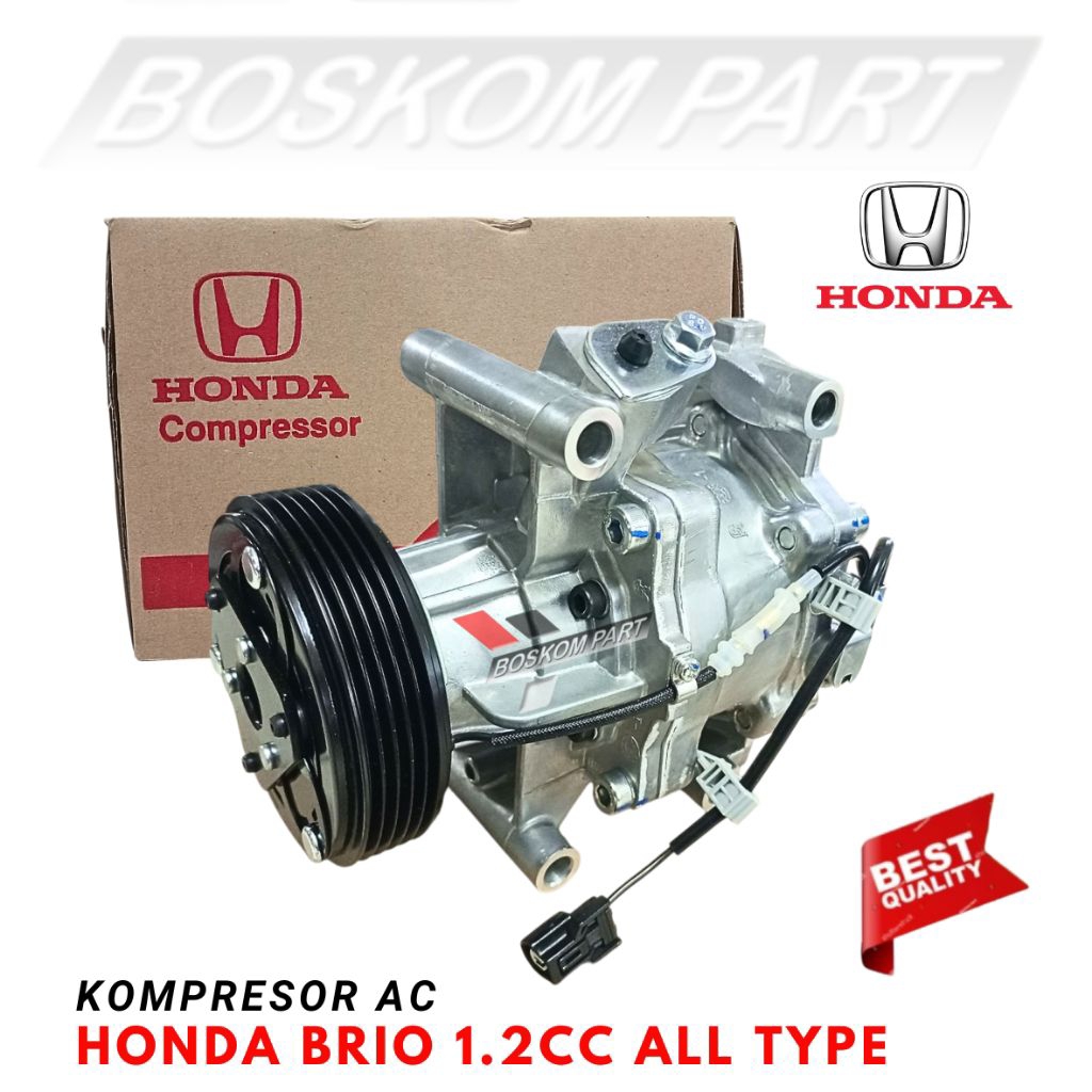 Jual Kompresor Ac Brio 1.200cc Brio Satya Honda Brio 1.2cc All Type ...
