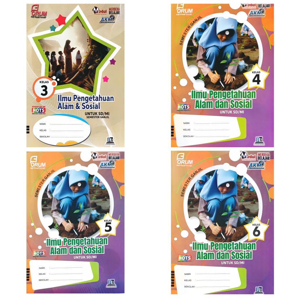 Jual LKS FORUM SD MI IPAS ILMU PENGETAHUAN ALAM DAN SOSIAL KELAS 3 4 5 ...