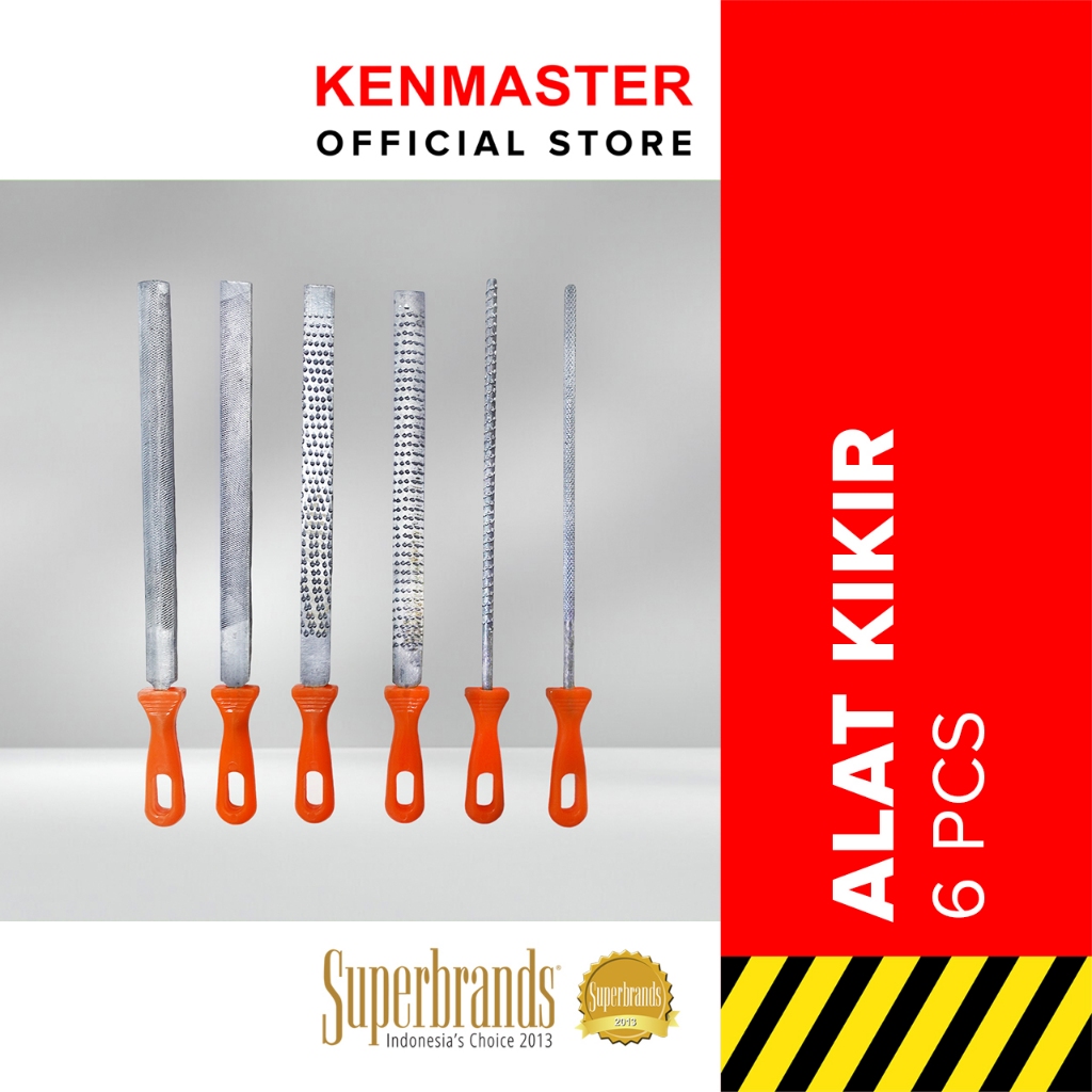 Jual Kenmaster Alat Kikir Set / 6 Pcs 8 In | Shopee Indonesia