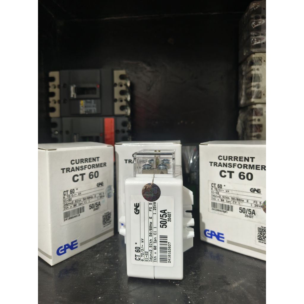 Jual CT 60 GAE CURRENT TRANSFORMER 50/5A | Shopee Indonesia
