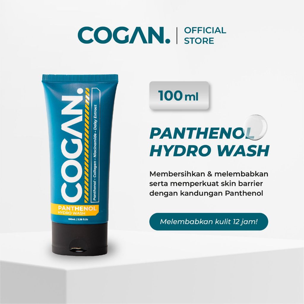 Jual Cogan Panthenol Hydrowash Sabun Cuci Muka Pria | Shopee Indonesia