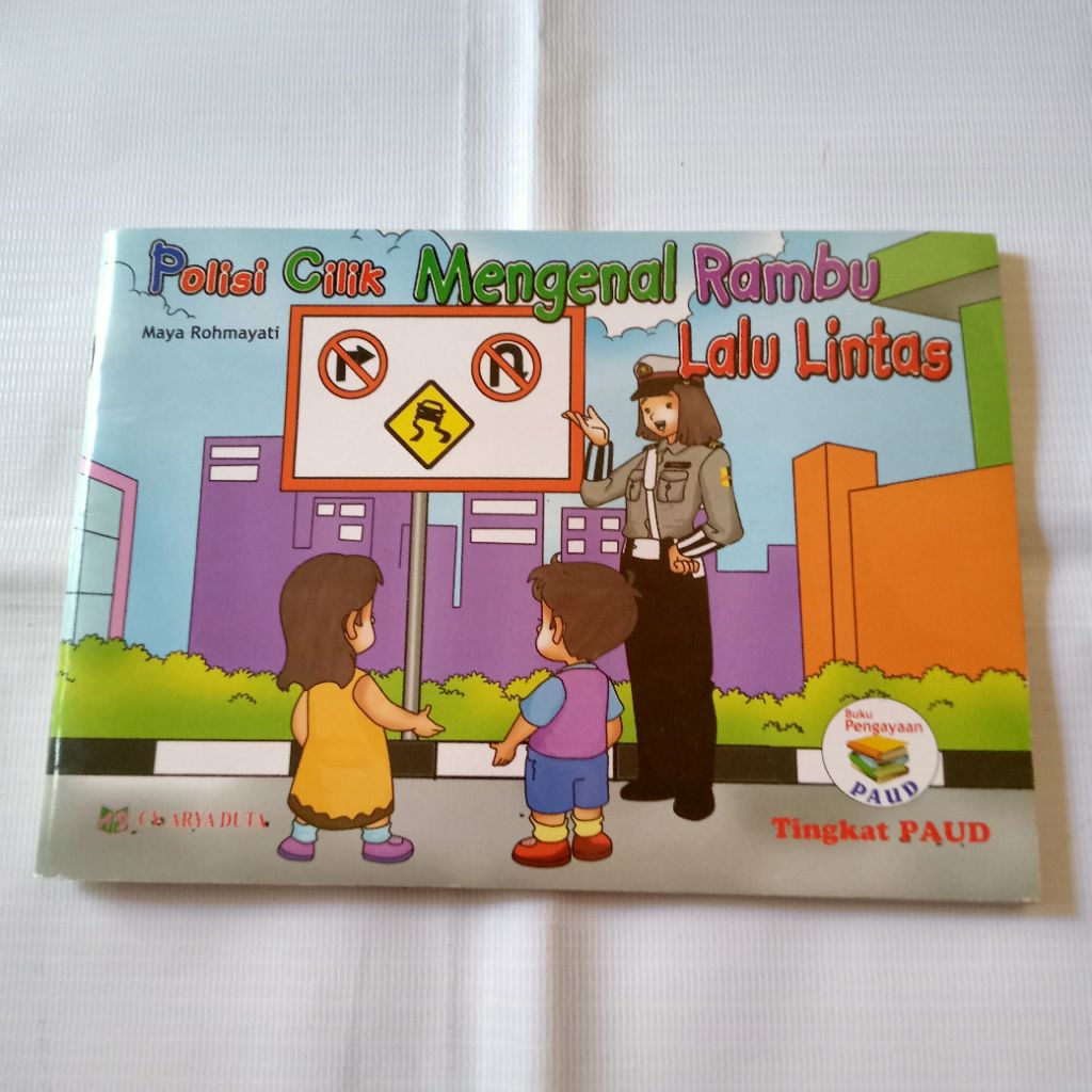 Jual POLISI CILIK MENGENAL RAMBU LALU LINTAS (BUKU PENGAYAAN PAUD ...