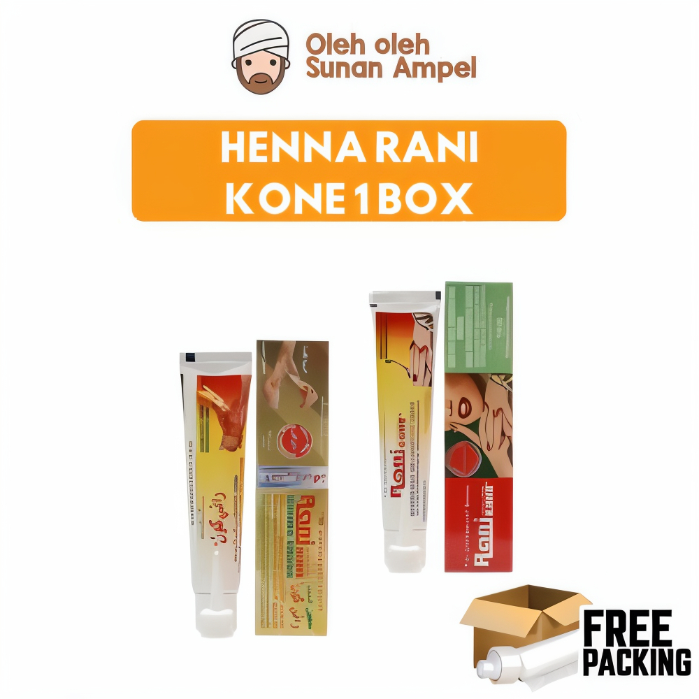 Jual Heena/Henna Kutek Kuku Rani Kone RK 82 6 GRAM halal karena dapat ...
