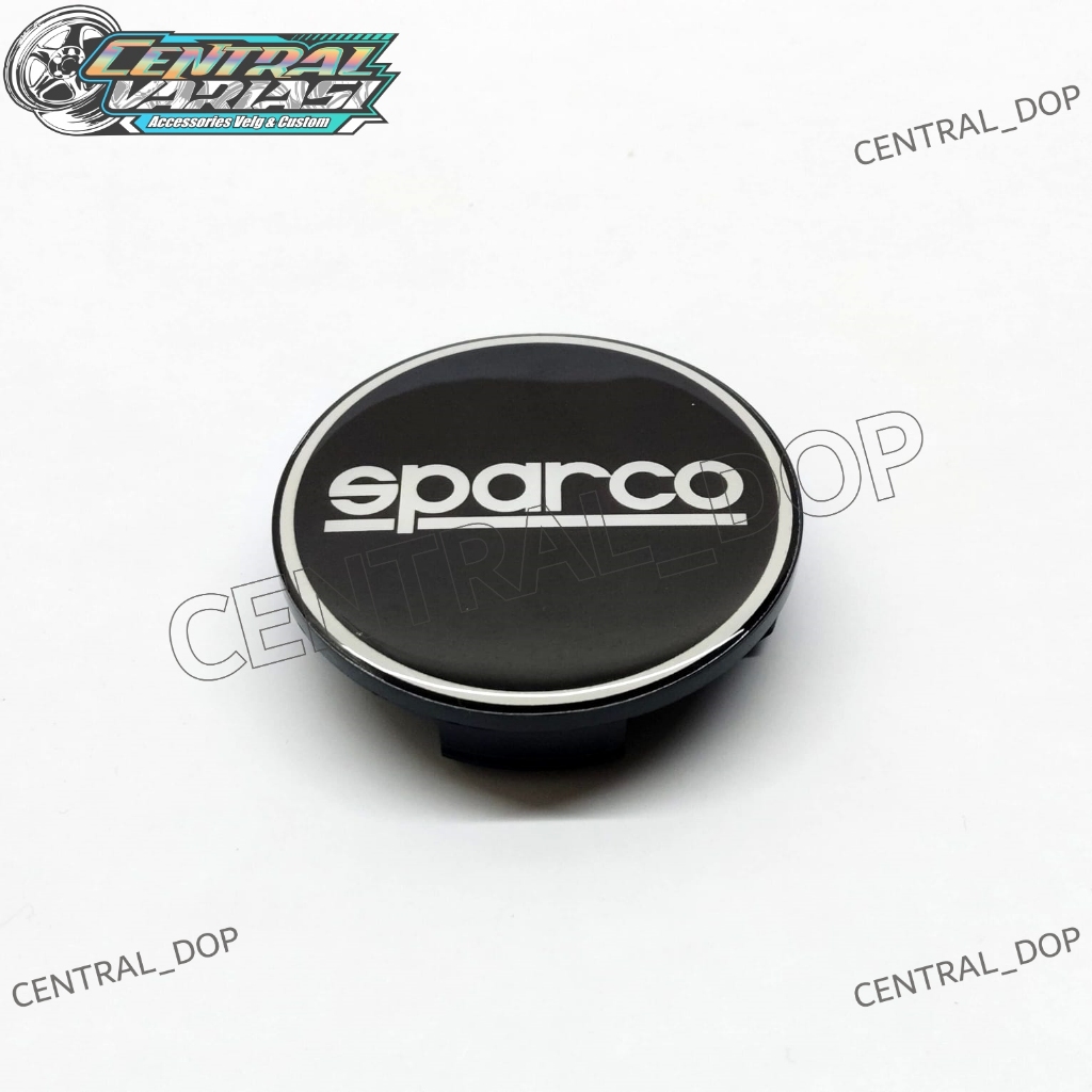 Jual Dop Roda Tutup velg Tutup dop Center Cap racing Logo SPARCO carbon ...