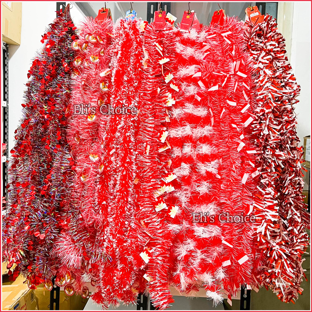 [2 Meter] Slinger Merah Putih Kemerdekaan Indonesia / Dekorasi Tinsel Sepeda Hias 17 Agustus HUT RI