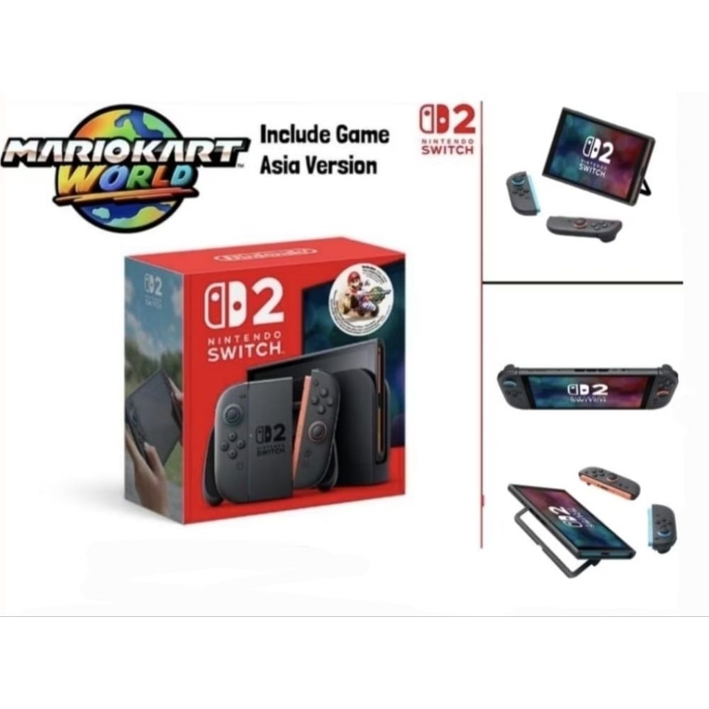 Jual Nintendo Switch 2 / Nintendo Switch 2 Bundle Mario Kart World ORI ...