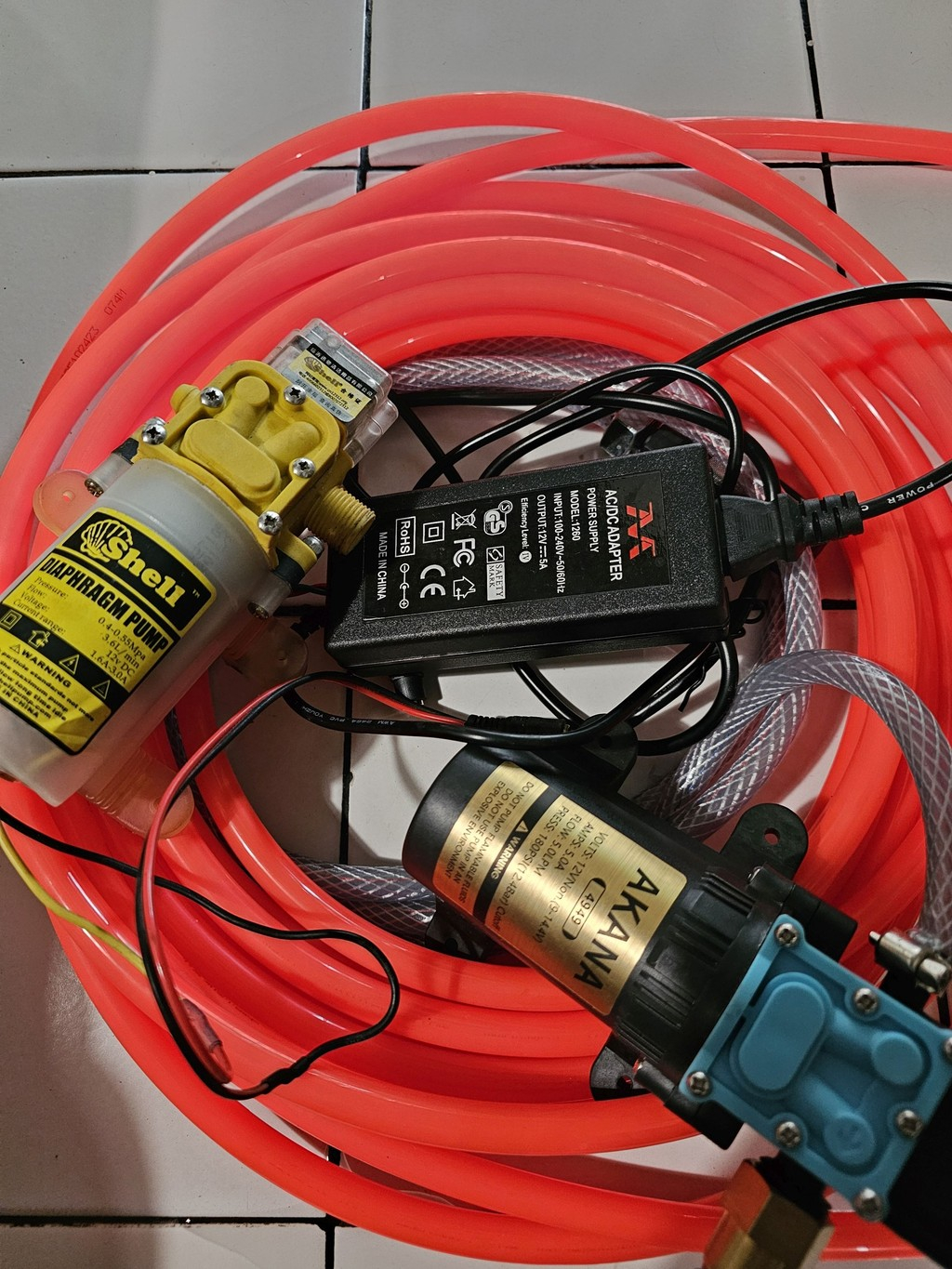 Jual Alat cuci motor steam mesin pompa dc cuci ac mobil mini | Shopee ...