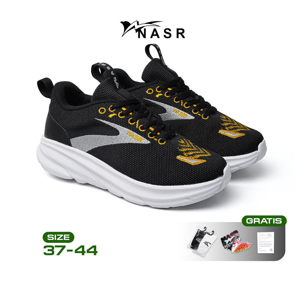 Jual Nasr Vortex Run - Sepatu Olahraga Running Sporty Sneakers Casual ...