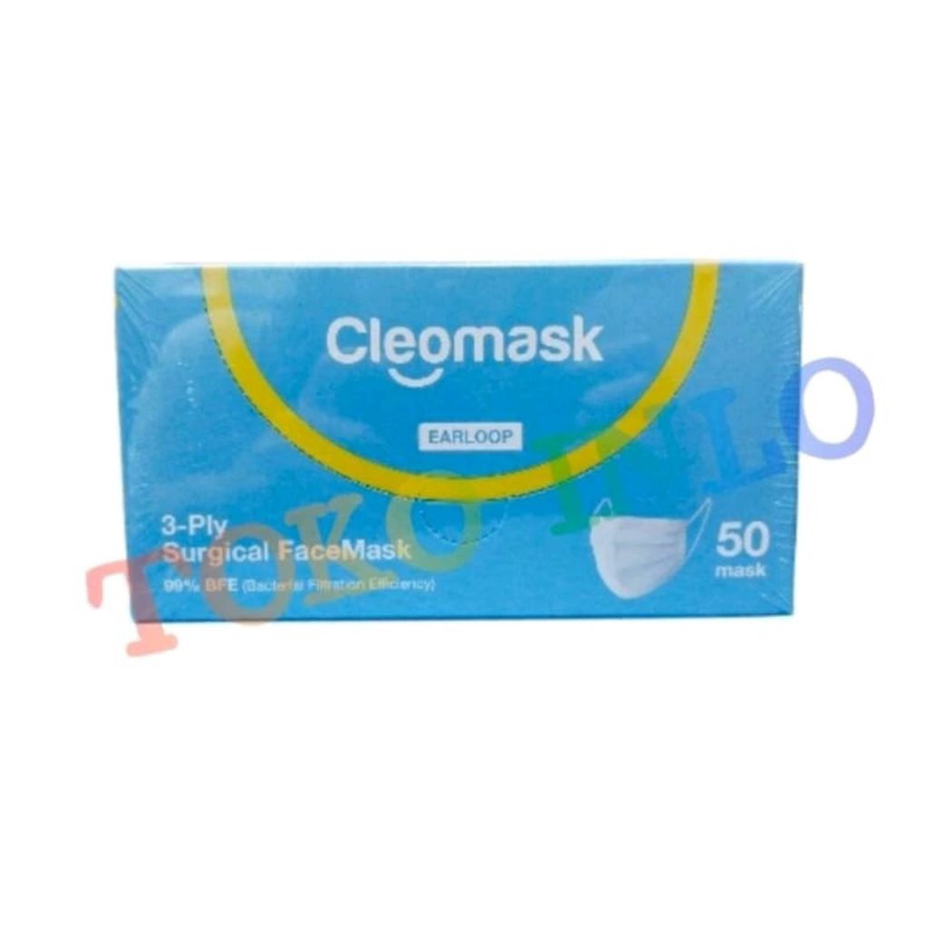 Jual Masker Cleo/masker medis/masker surgical 3ply/Masker CleoMask ...