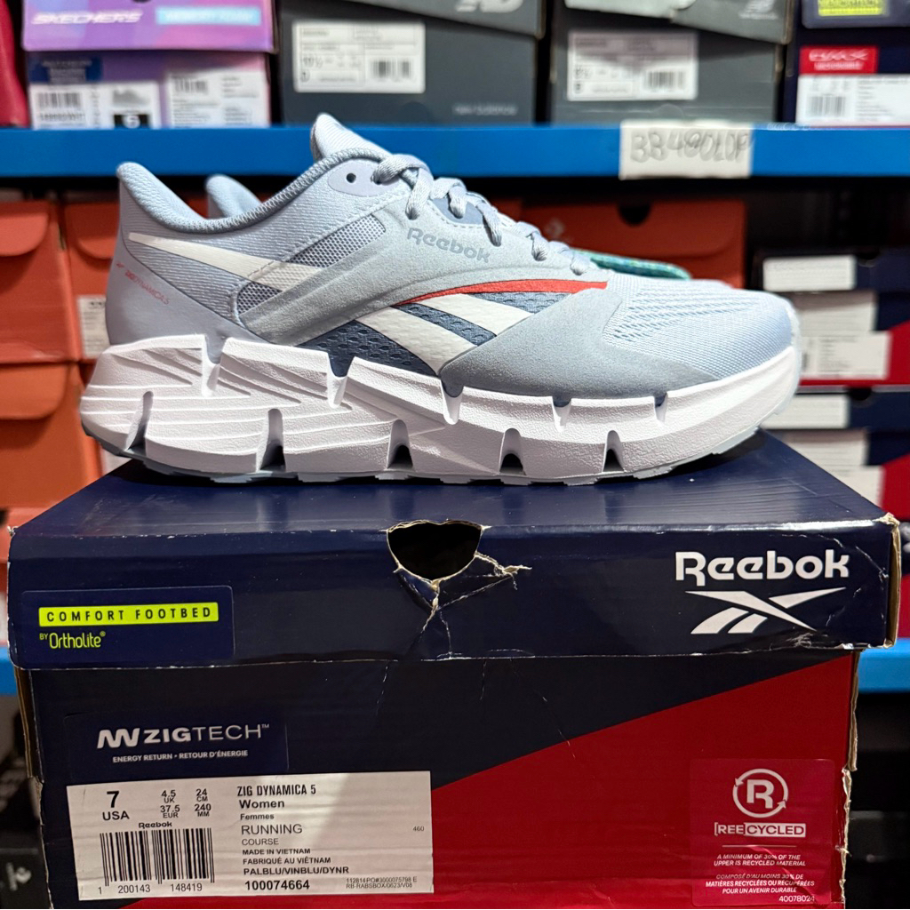 Jual (BEST SELLER ) Sepatu Reebok Zig Dynamica 5 Running Shoes Women ...