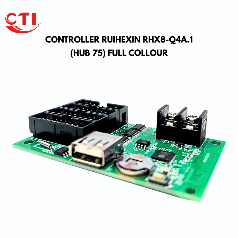 Jual CTI - Controller running text RHX8-Q8 dan RHX8-Q4 (Full color ...