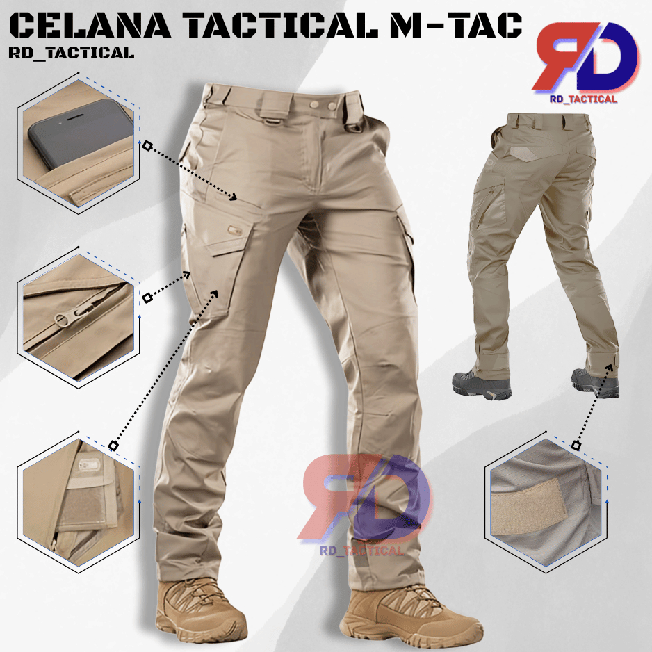 Jual RD Celana Cargo Tactical M-Tac Bahan Ripstop Premium Pria Wanita ...