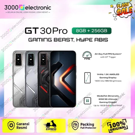 Infinix GT 30 Pro 5G smartphone gaming murah dengan performa tinggi