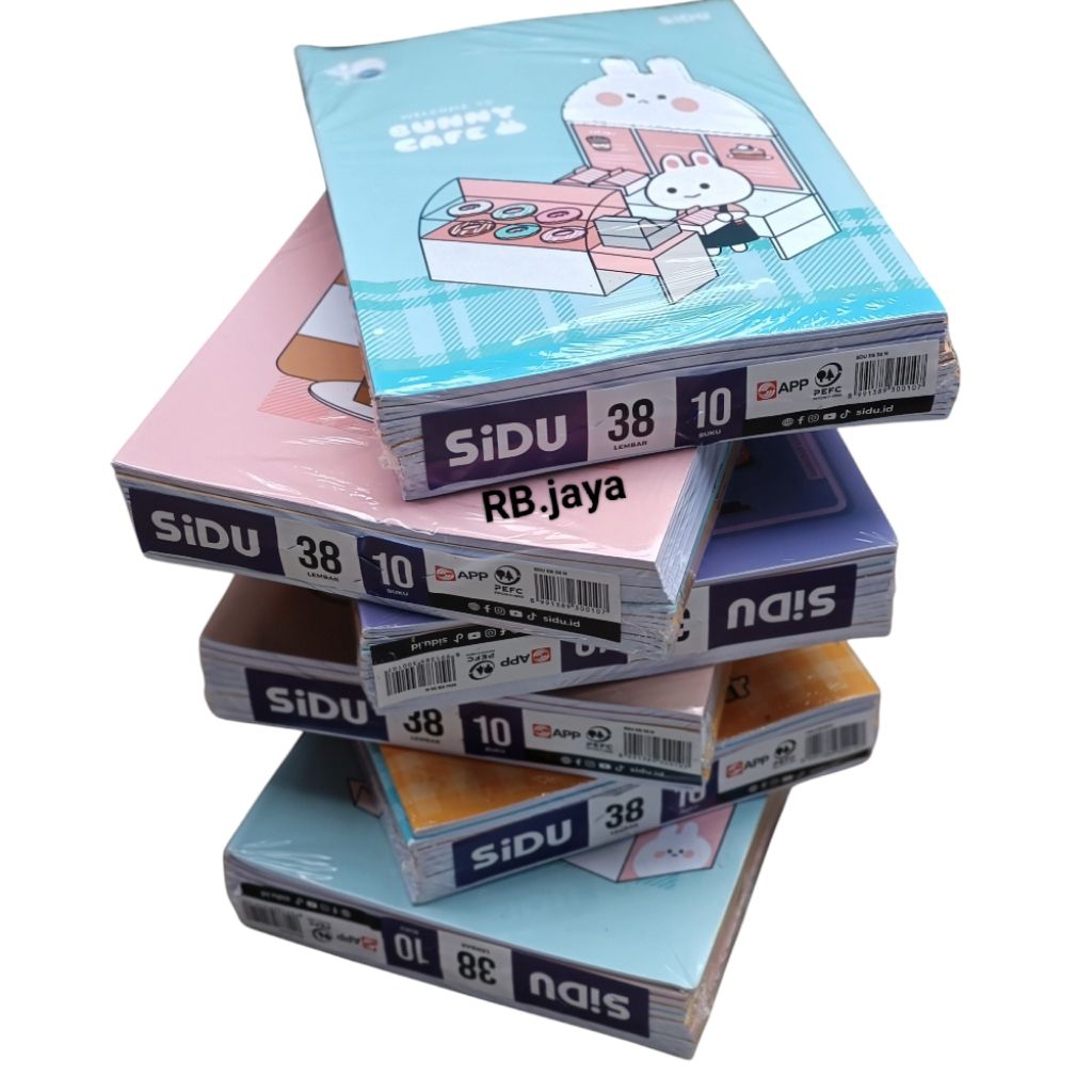 Jual COD 1 Pack Buku Tulis Sidu Sinar Dunia 38 Lembar Buku Kwarto ...