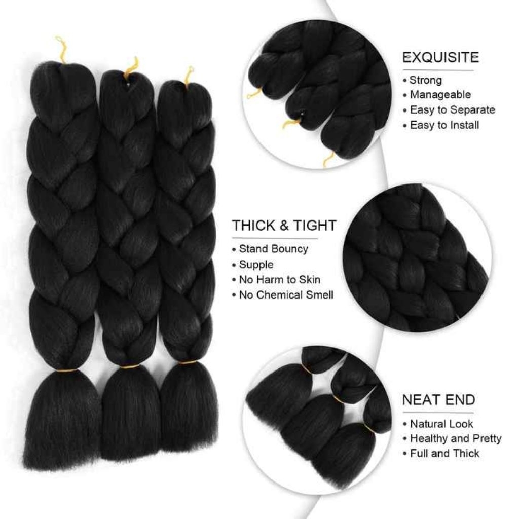 Jual INDOBRAID Rambut Sambung Box Braid HARGA PROMO Rambut Sulam Rambut ...