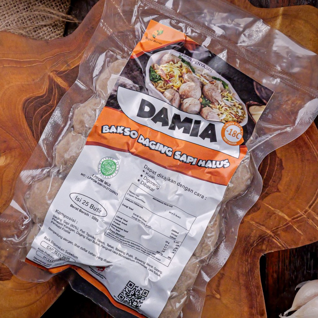 Jual Dapur Damia | Bakso Daging Sapi Halus Frozen | Shopee Indonesia