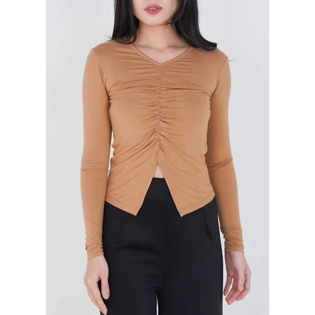 Jual [NEW ARRIVAL] OH Fashion Agora Blouse #2H08 | Shopee Indonesia