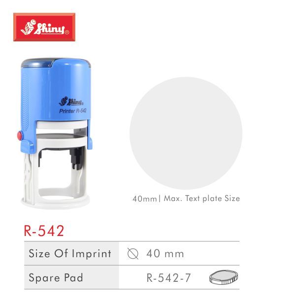 Jual Stempel Shiny R-542 Custom Huruf/otomatis self ink | Shopee Indonesia