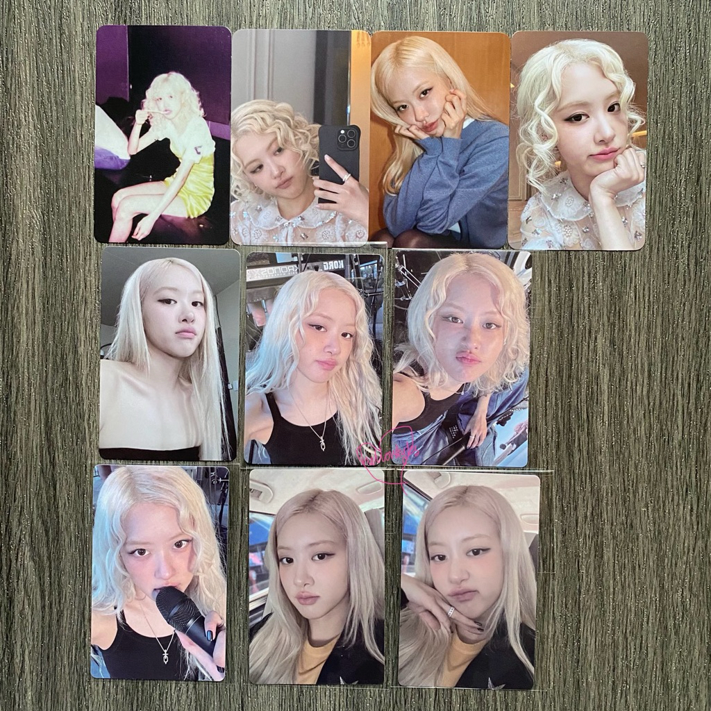 Jual (7/8) Photocard Blackpink Rosé Rosie Official KR Korea Exclusive ...