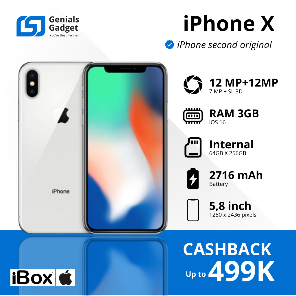 Price In Iphone X 256gb Second Apple IPhone X 256GB Smartphone