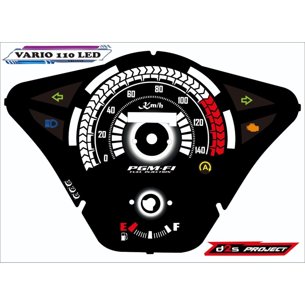 Jual Panel Speedometer HONDA VARIO 110 LED FI. | Shopee Indonesia