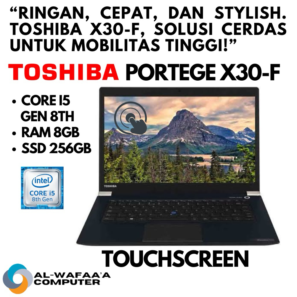 Jual LAPTOP TOSHIBA DYNABOOK CORE I5 RAM 8GB - SSD 128GB | Shopee