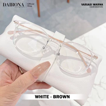 Dairona Eyewear Frame Kacamata Minus Photocromic Anti Blueray Anti Radiasi Bluecromic Kacamata