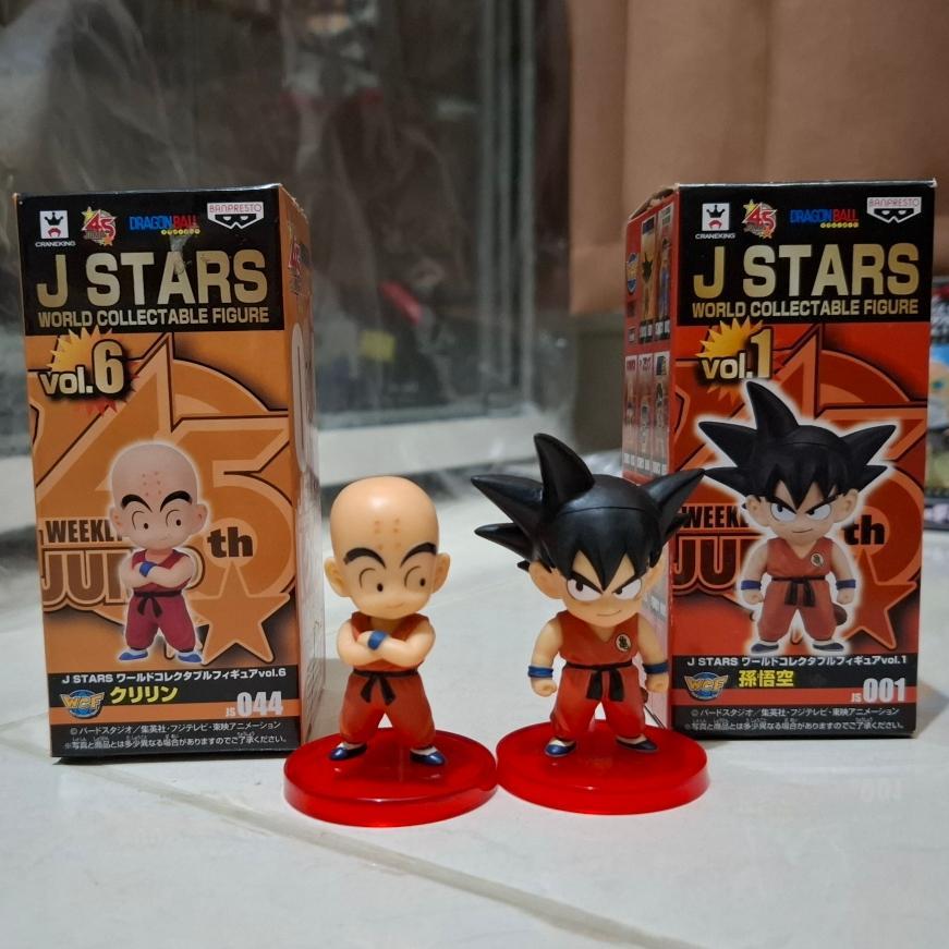 Jual WCF Set Dragonball Kid Training Set Jstar Goku Kuririn Kid Battle ...